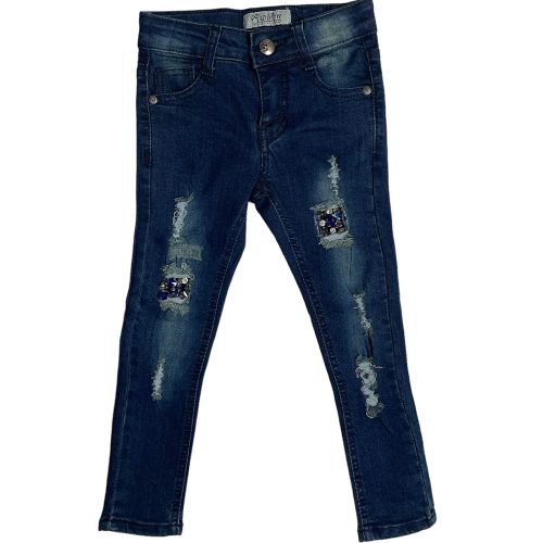 jeans z regulacijo v pasu