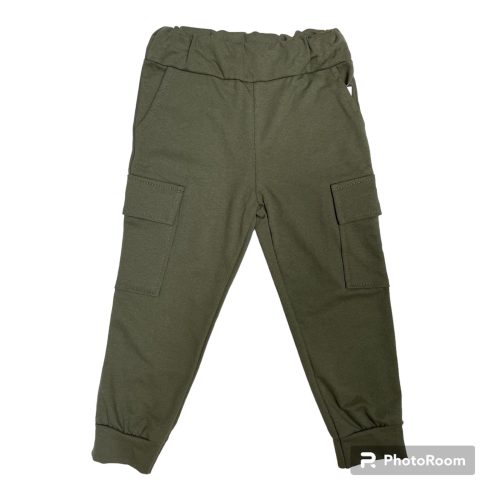 hlače na žepe -zelena