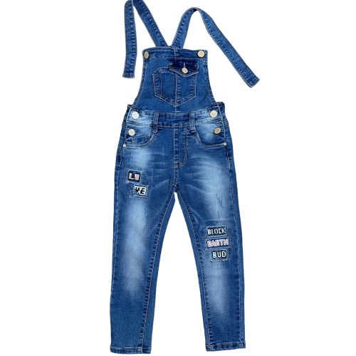 jeans hlače na naramnice