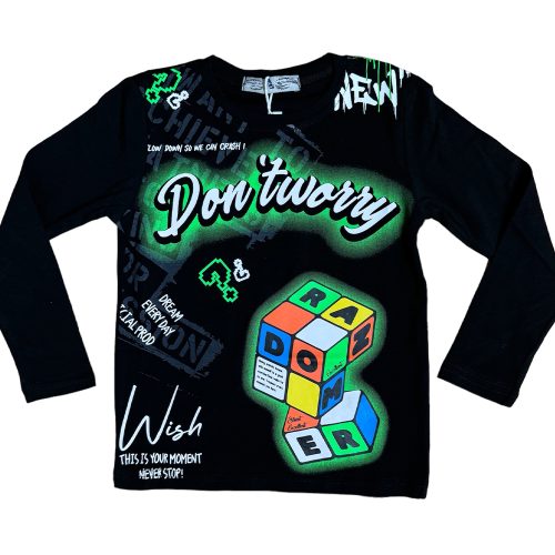 majica "random črna