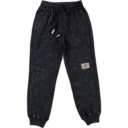 hlače na žepe "no one"črna