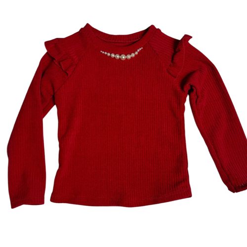 žametna majčka s perlicami