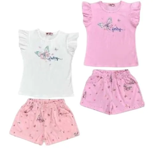 komplet "metuljček"roza