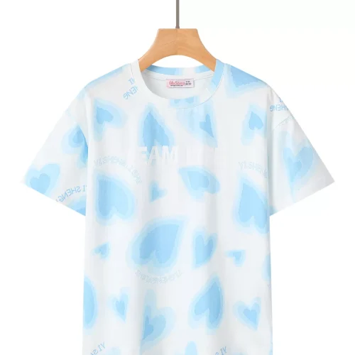 MAJICA "team life" modra