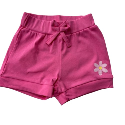 kratke hlače "rožica"pink