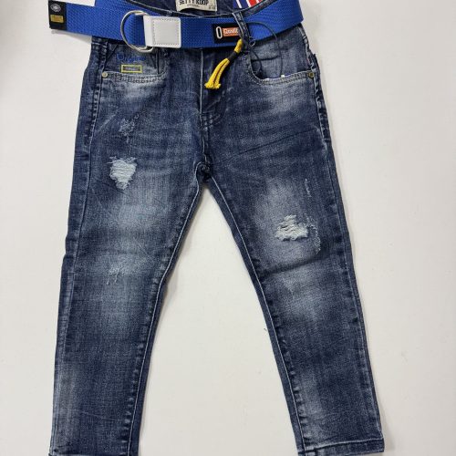 jeans hlače raztrganke